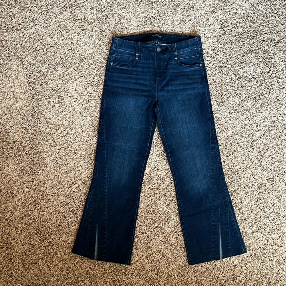 Liverpool Crop Flare Jeans